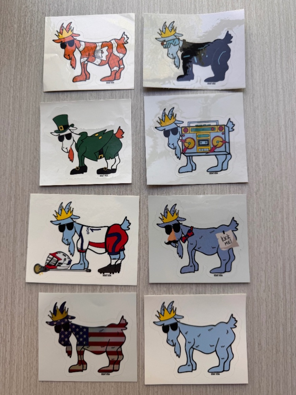 GOAT STICKER SET
